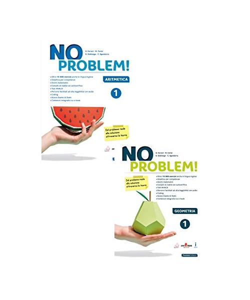No problem! Per la Scuola media. Con e-book. Con espansione online. Aritmetica e Geometria (Vol. 1)