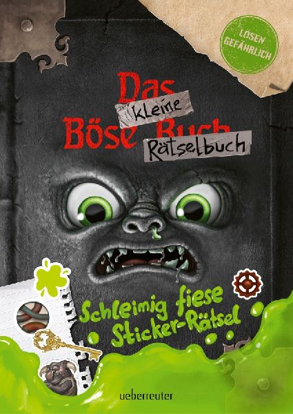 Das kleine Böse Rätselbuch - Schleimig fiese Sticker-Rätsel (Das kleine Böse Buch)