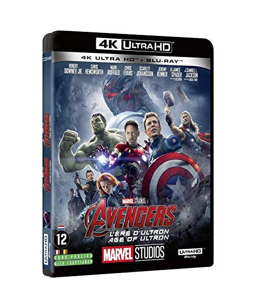Avengers : l'ère d'ultron 4k Ultra-HD [Blu-ray] [FR Import]