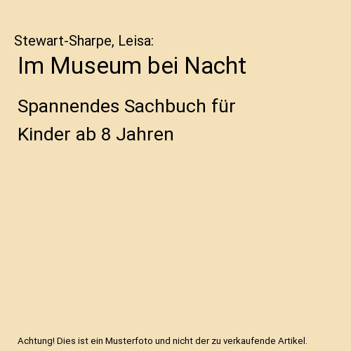 Im Museum bei Nacht