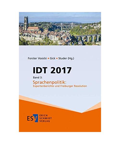 IDT 2017. Band 3: Sprachenpolitik