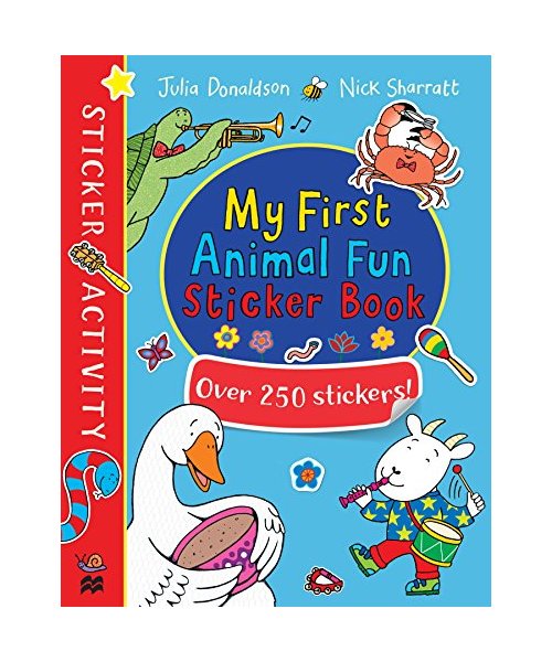 My First Animal Fun Sticker Book: Over 250 Stickers!