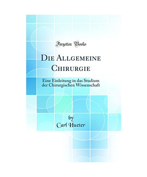 Die Allgemeine Chirurgie