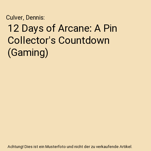 12 Days of Arcane