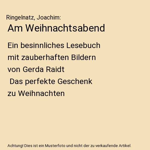 Am Weihnachtsabend