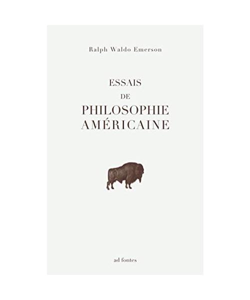 Essais de philosophie américaine