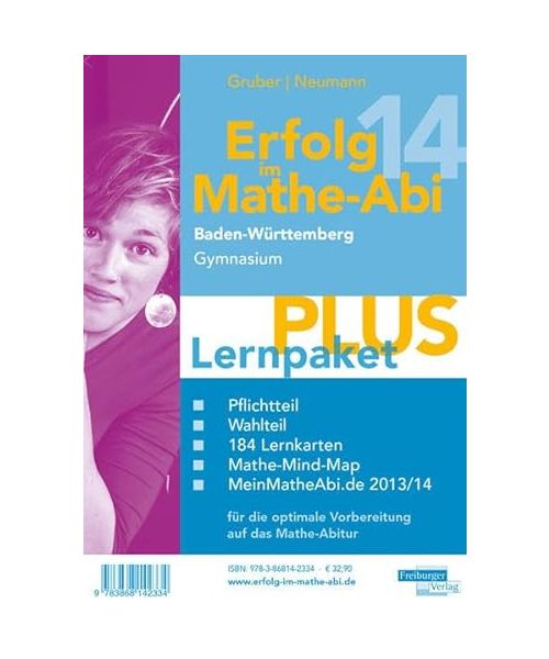 Erfolg im Mathe-Abi 2014 Lernpaket PLUS Baden-Württemberg Gymnasium
