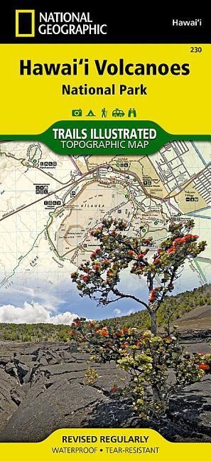 Hawaii Volcanoes National Park Map