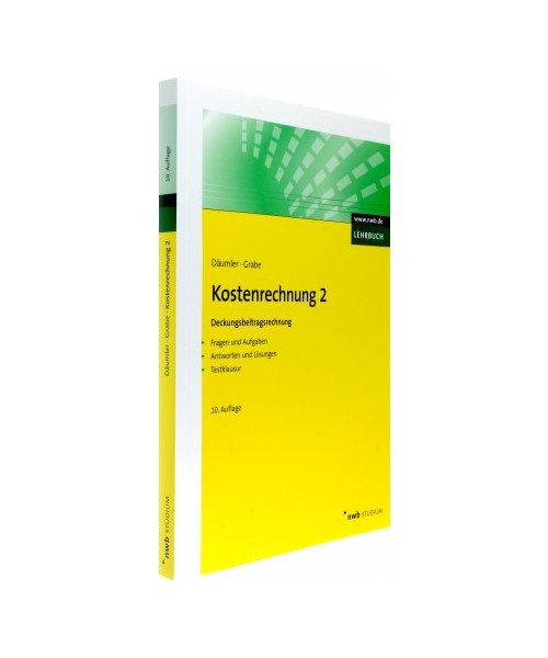 Kostenrechnung 2 - Deckungsbeitragsrechnung