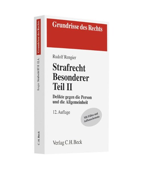 Strafrecht Besonderer Teil II