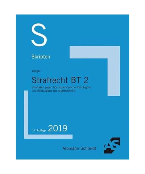 Skript Strafrecht BT 2