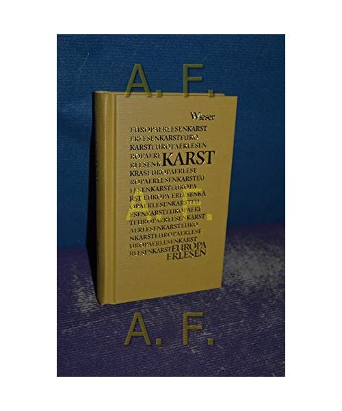 Europa Erlesen. Karst