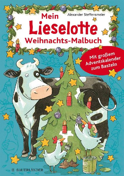 Mein Lieselotte Weihnachts-Malbuch