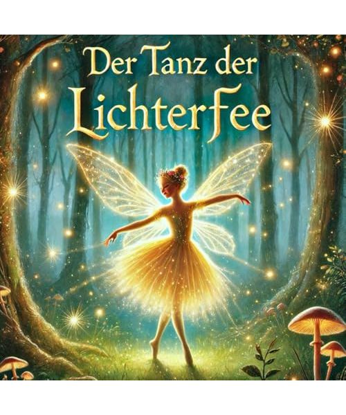 Der Tanz der Lichterfee: Das Lesebuch zum mitmachen für Mädchen.Eine kleine spannende Feen Geschichte mit begleitenden Seiten zum selbst gestalten und ausmalen-für Kreativität,Stressabbau und Träumen