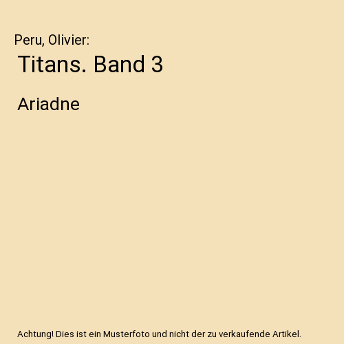Titans. Band 3