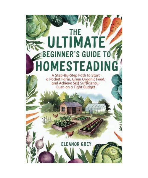 The Ultimate Beginner's Guide to Homesteading: A Step-by-Step Path to Start a Pocket Farm, Grow Organic Food, and Achieve Self Sufficiency - Even on a Tight Budget (Pocket Farms)