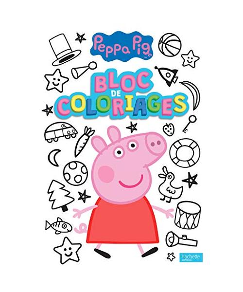 Peppa Pig - Bloc de coloriages