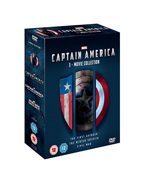 Captain America: 3-Movie Collection (3 Dvd) [Edizione: Paesi Bassi] [Edizione: Regno Unito]