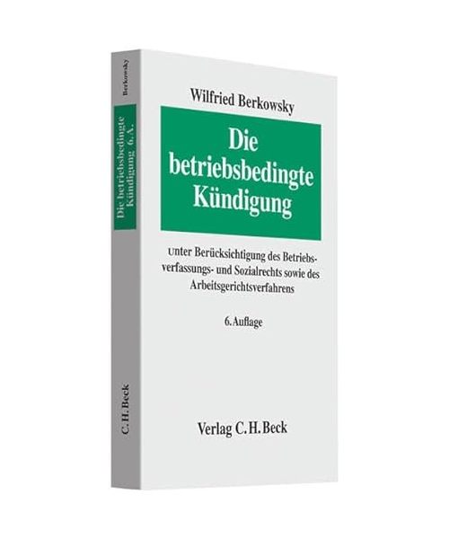 Die betriebsbedingte Kündigung