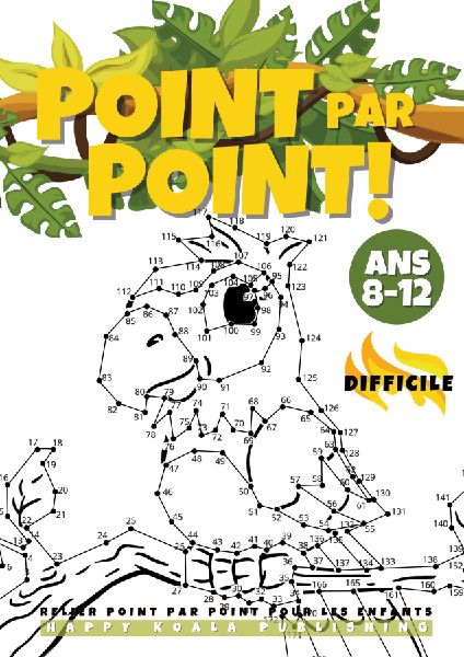 Relier Point par Point pour les Enfants 8-12 Difficile