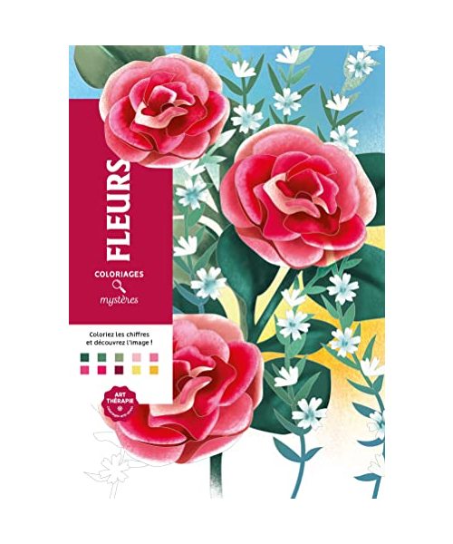 Coloriages mystères - Fleurs