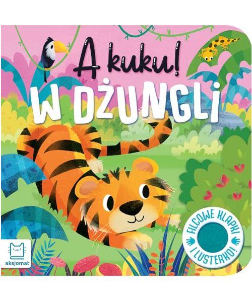 A kuku! W dżungli Filcowe klapki i lusterko