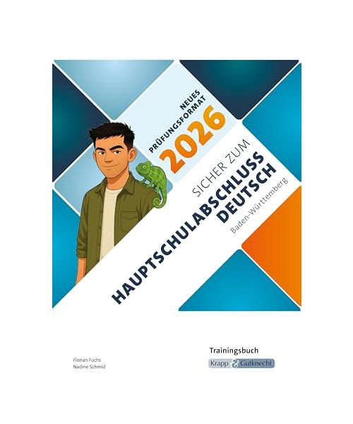Sicher zum Hauptschulabschluss Deutsch Baden-Württemberg 2026 und 2027 - Trainingsbuch