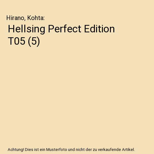 Hellsing Perfect Edition T05 (5)