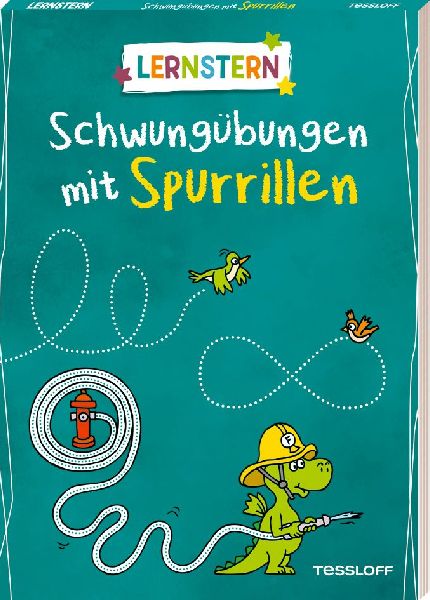 LERNSTERN. Schwungübungen mit Spurrillen