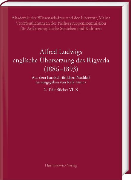 Alfred Ludwigs englische Übersetzung des Rigveda (1886-1893)