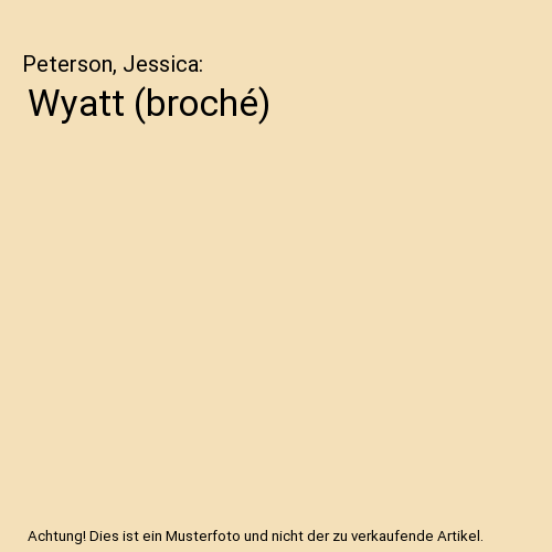 Wyatt (broché)
