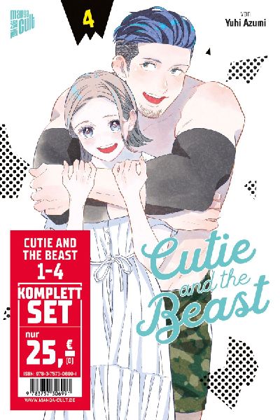 Cutie and the Beast Komplettset: Band 1 - 4