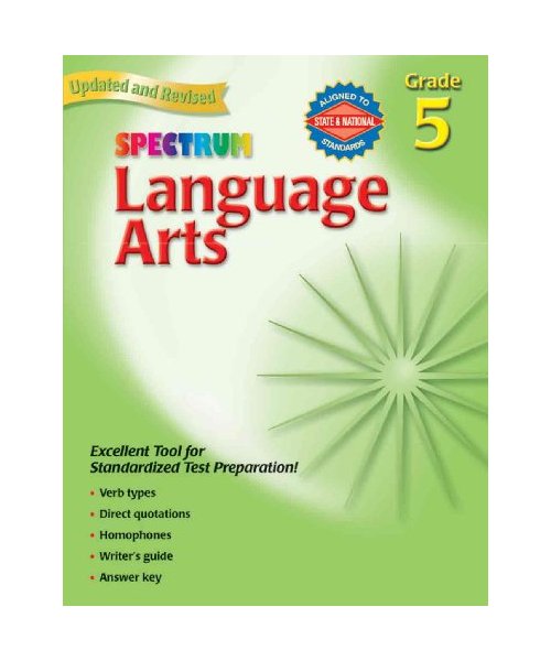 Spectrum Language Arts