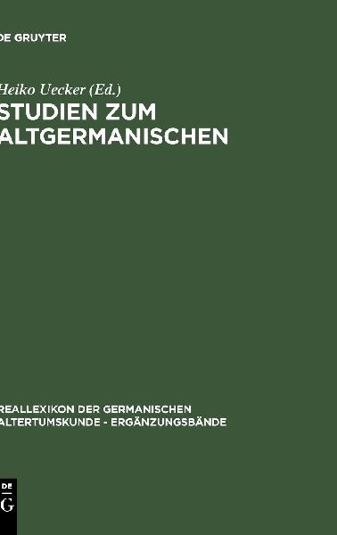 Studien zum Altgermanischen