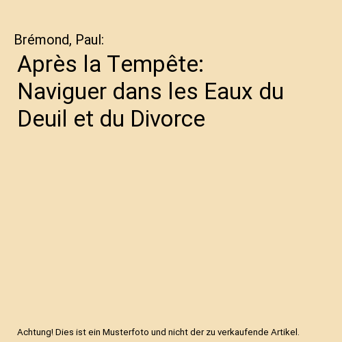 Après la Tempête: Naviguer dans les Eaux du Deuil et du Divorce
