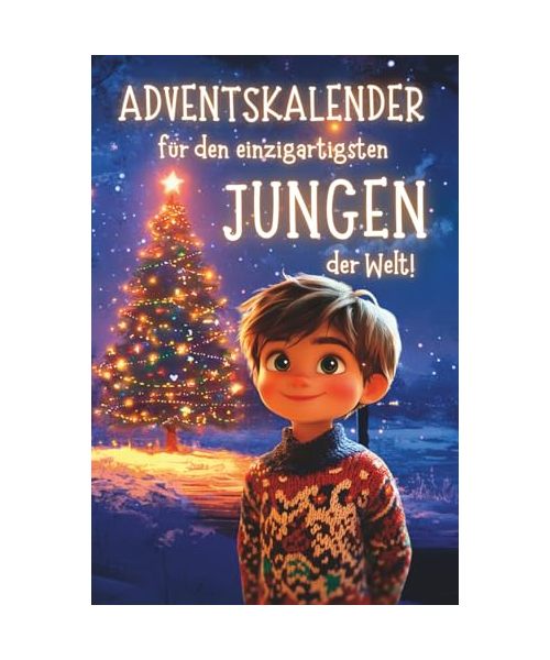 Adventskalender für den einzigartigsten Jungen der Welt!: 24 liebevolle Geschichten über Mut, Freundschaft und innere Stärke. Ein besonderes Weihnachtsbuch als Geschenk für Jungen