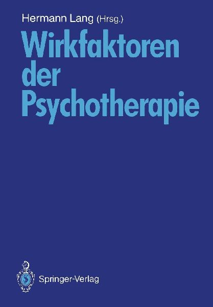 Wirkfaktoren der Psychotherapie