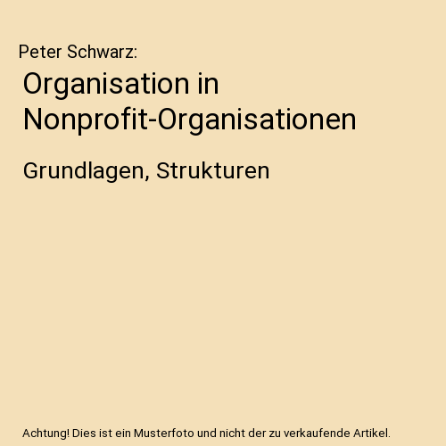 Organisation in Nonprofit-Organisationen