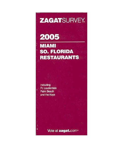 Zagat Miami/So. Florida Restaurants