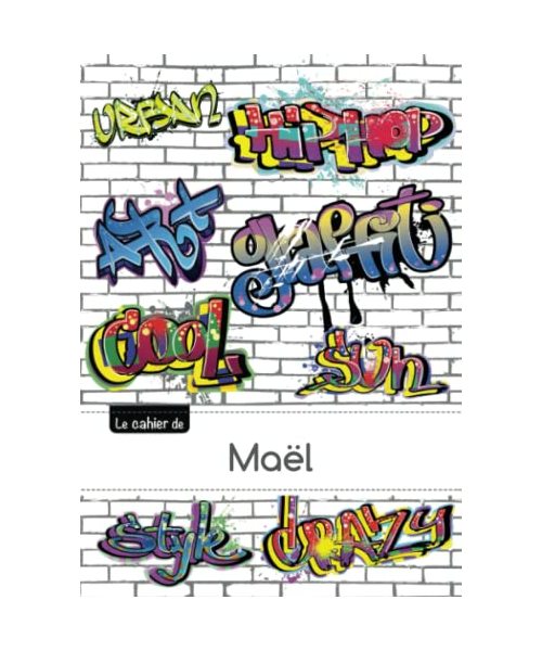 CARNET MAEL SEYES,96P,A5 GRAFFITI