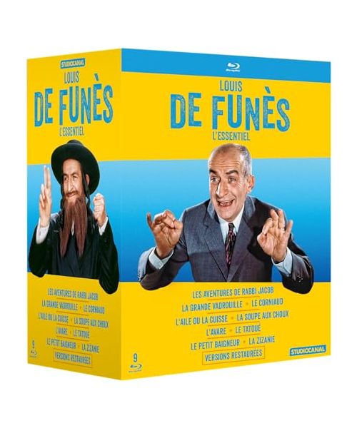 Louis de funès - l'essentiel - coffret 9 films [FR Import]