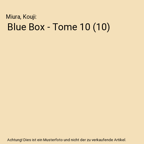 Blue Box - Tome 10 (10)