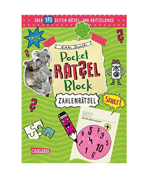 Pocket-Rätsel-Block: Zahlen-Rätsel