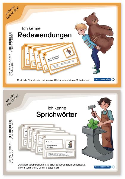 Ich kenne Redewendungen und Sprichwörter im Set