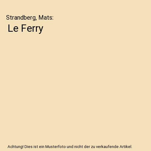 Le Ferry