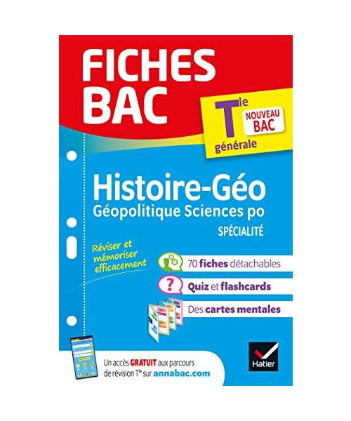 Fiches bac HGGSP Tle (spécialité) - Bac 2023: nouveau programme de Terminale