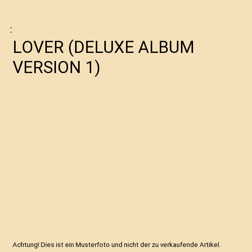 LOVER (LTD. DELUXE ALBUM VERSION 1)