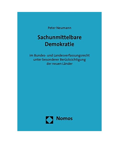 Sachunmittelbare Demokratie