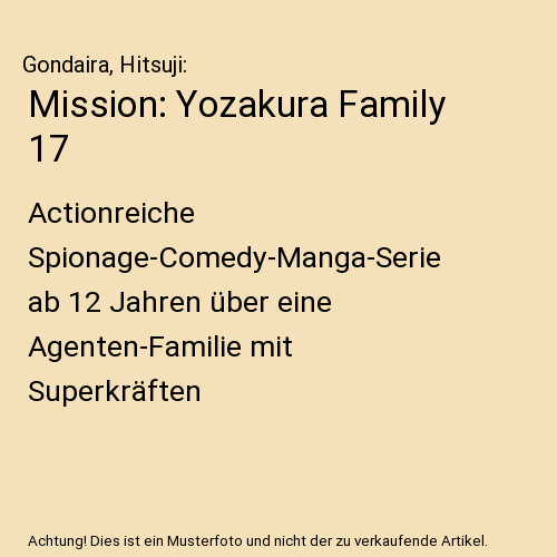 Mission: Yozakura Family 17
