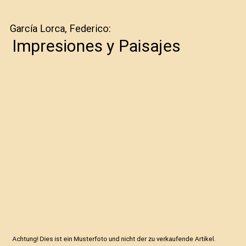 Impresiones y Paisajes